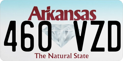 AR license plate 460VZD