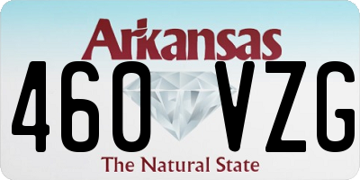 AR license plate 460VZG
