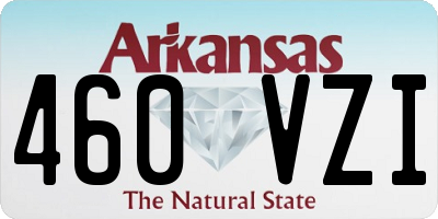 AR license plate 460VZI