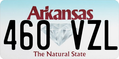 AR license plate 460VZL