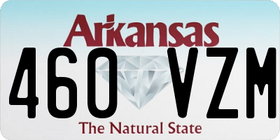 AR license plate 460VZM