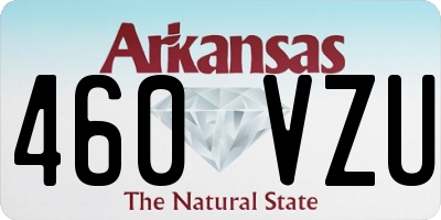 AR license plate 460VZU
