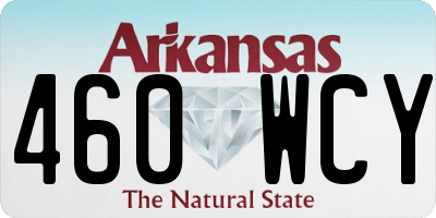 AR license plate 460WCY