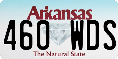 AR license plate 460WDS