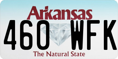 AR license plate 460WFK