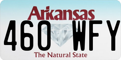AR license plate 460WFY