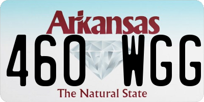 AR license plate 460WGG
