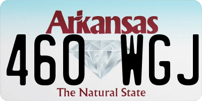 AR license plate 460WGJ