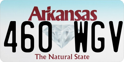 AR license plate 460WGV
