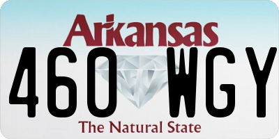 AR license plate 460WGY