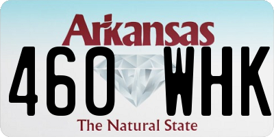 AR license plate 460WHK