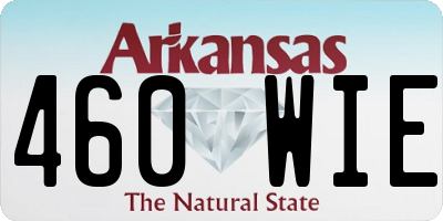 AR license plate 460WIE
