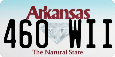 AR license plate 460WII