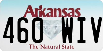 AR license plate 460WIV