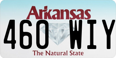 AR license plate 460WIY