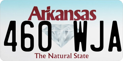 AR license plate 460WJA