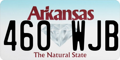 AR license plate 460WJB