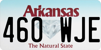 AR license plate 460WJE