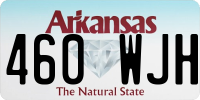 AR license plate 460WJH