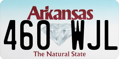 AR license plate 460WJL