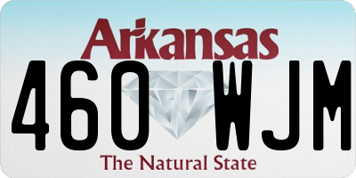 AR license plate 460WJM