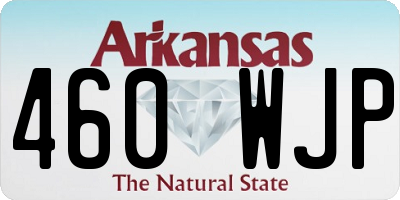 AR license plate 460WJP