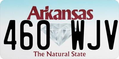 AR license plate 460WJV