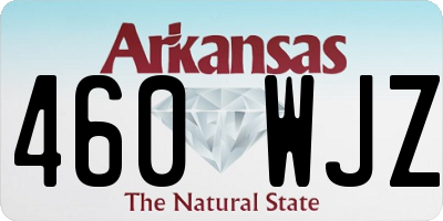 AR license plate 460WJZ