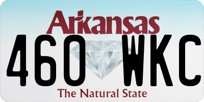 AR license plate 460WKC