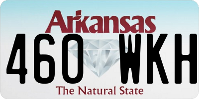 AR license plate 460WKH