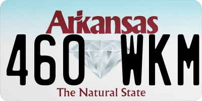 AR license plate 460WKM