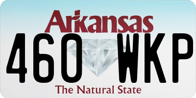 AR license plate 460WKP