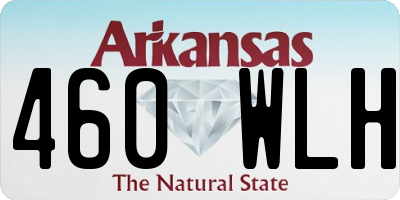 AR license plate 460WLH