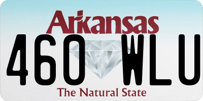 AR license plate 460WLU