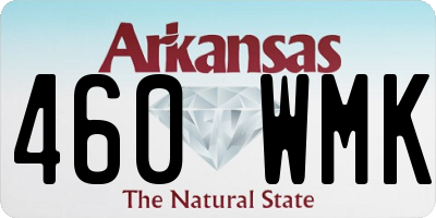 AR license plate 460WMK