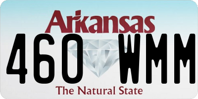 AR license plate 460WMM