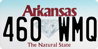 AR license plate 460WMQ