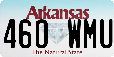 AR license plate 460WMU
