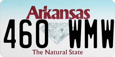 AR license plate 460WMW