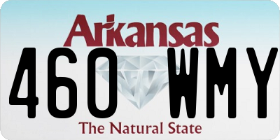 AR license plate 460WMY