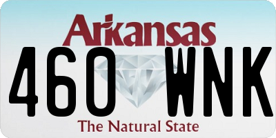 AR license plate 460WNK