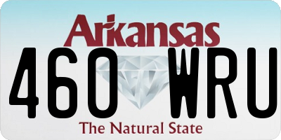 AR license plate 460WRU