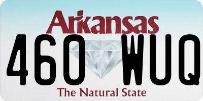 AR license plate 460WUQ
