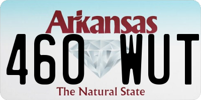 AR license plate 460WUT