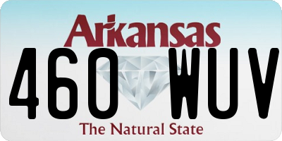 AR license plate 460WUV