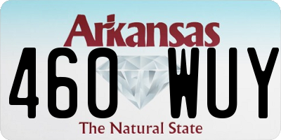 AR license plate 460WUY