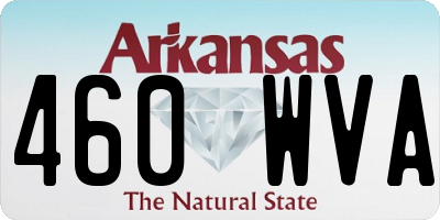 AR license plate 460WVA