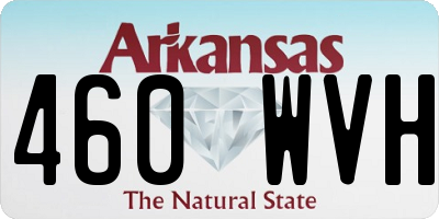 AR license plate 460WVH