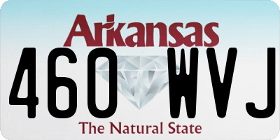 AR license plate 460WVJ