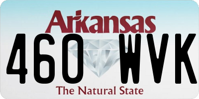 AR license plate 460WVK